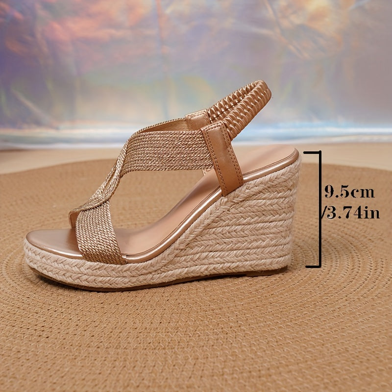 Noa | Tacones Abiertos de Punto Elegante