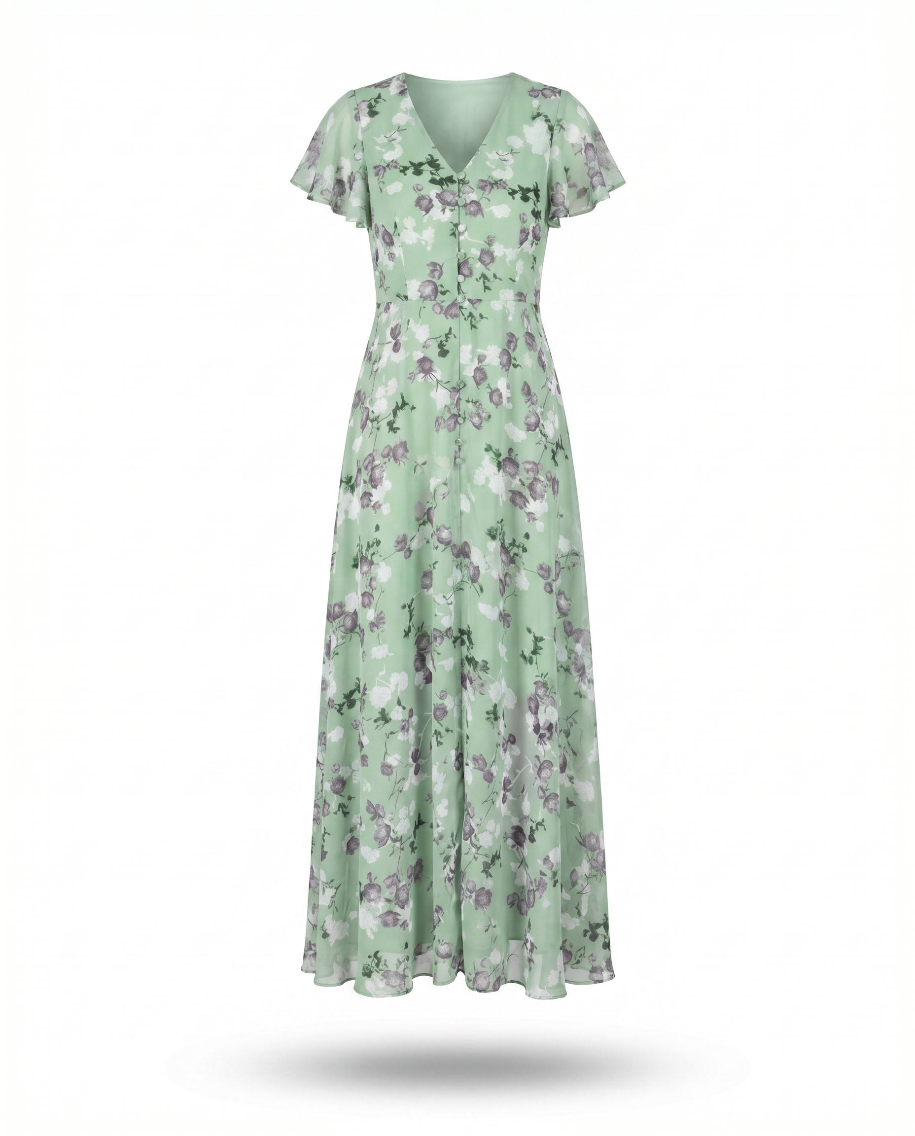 Vestido Envolvente Flotante