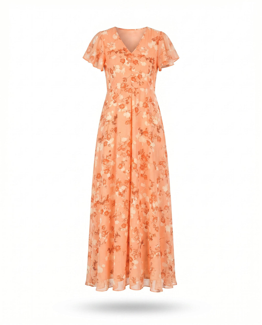 Vestido Envolvente Flotante