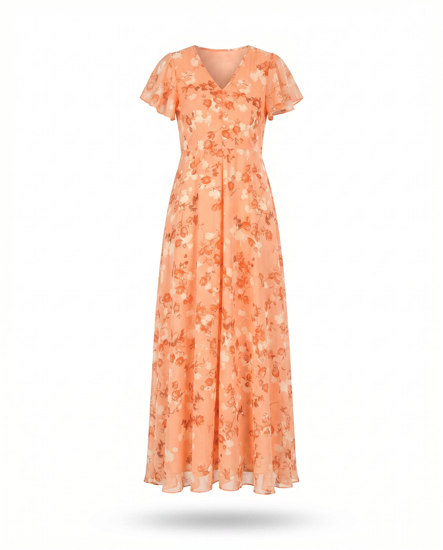 Vestido Envolvente Flotante