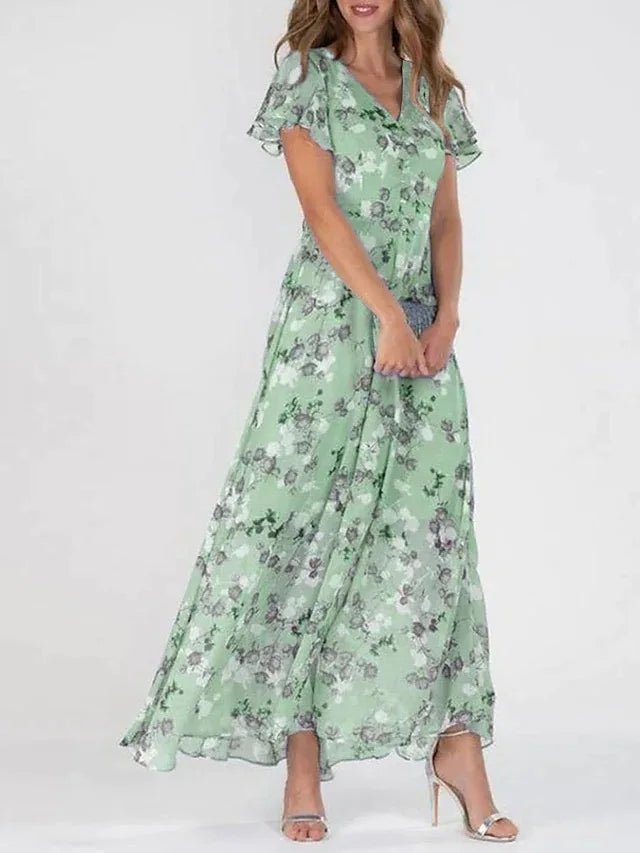 Vestido Envolvente Flotante