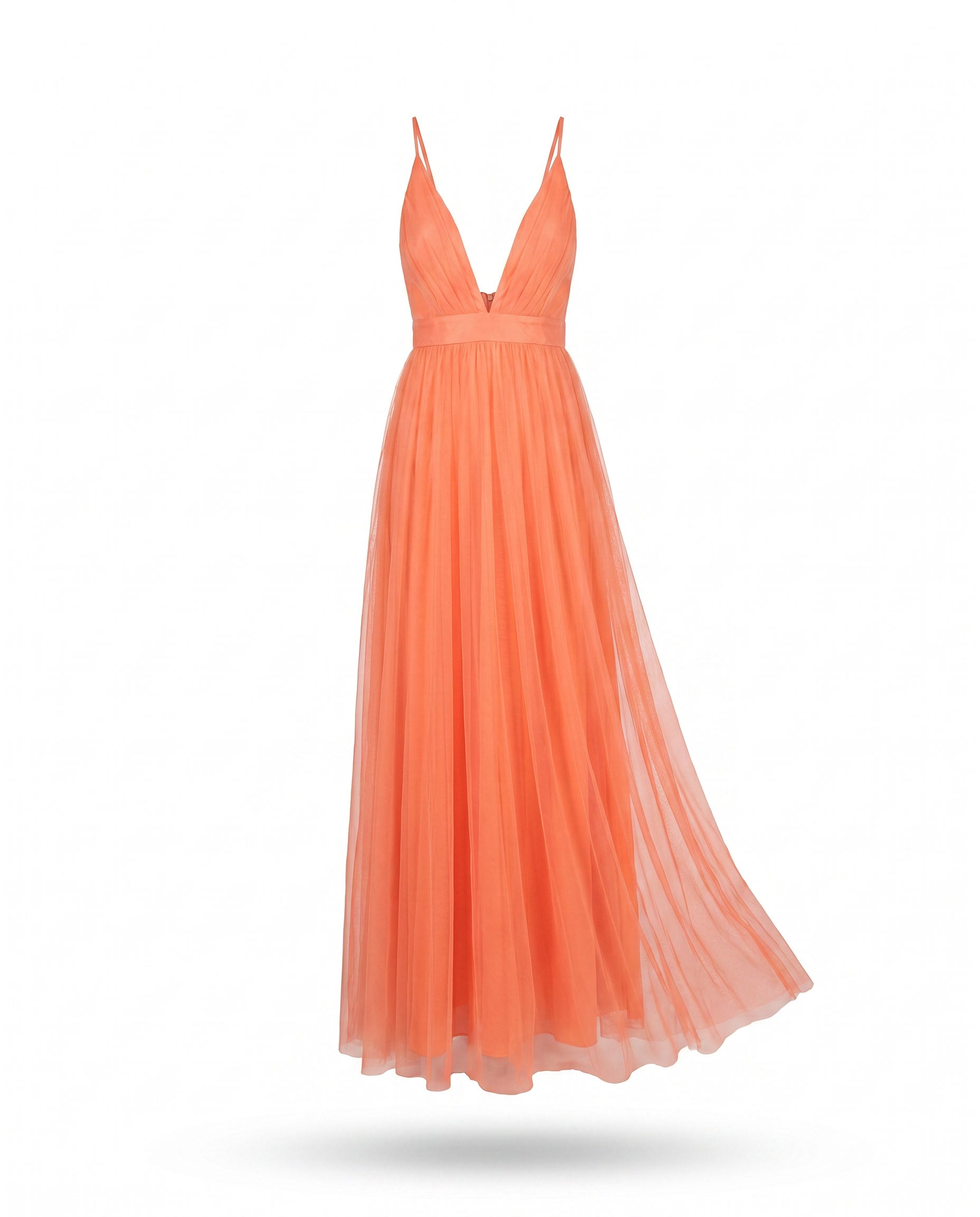 Vestido Coral Radiante