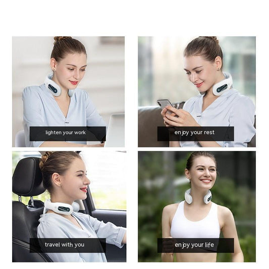 Electric Neck Massager With Heat – Relaxation & Pain Relief