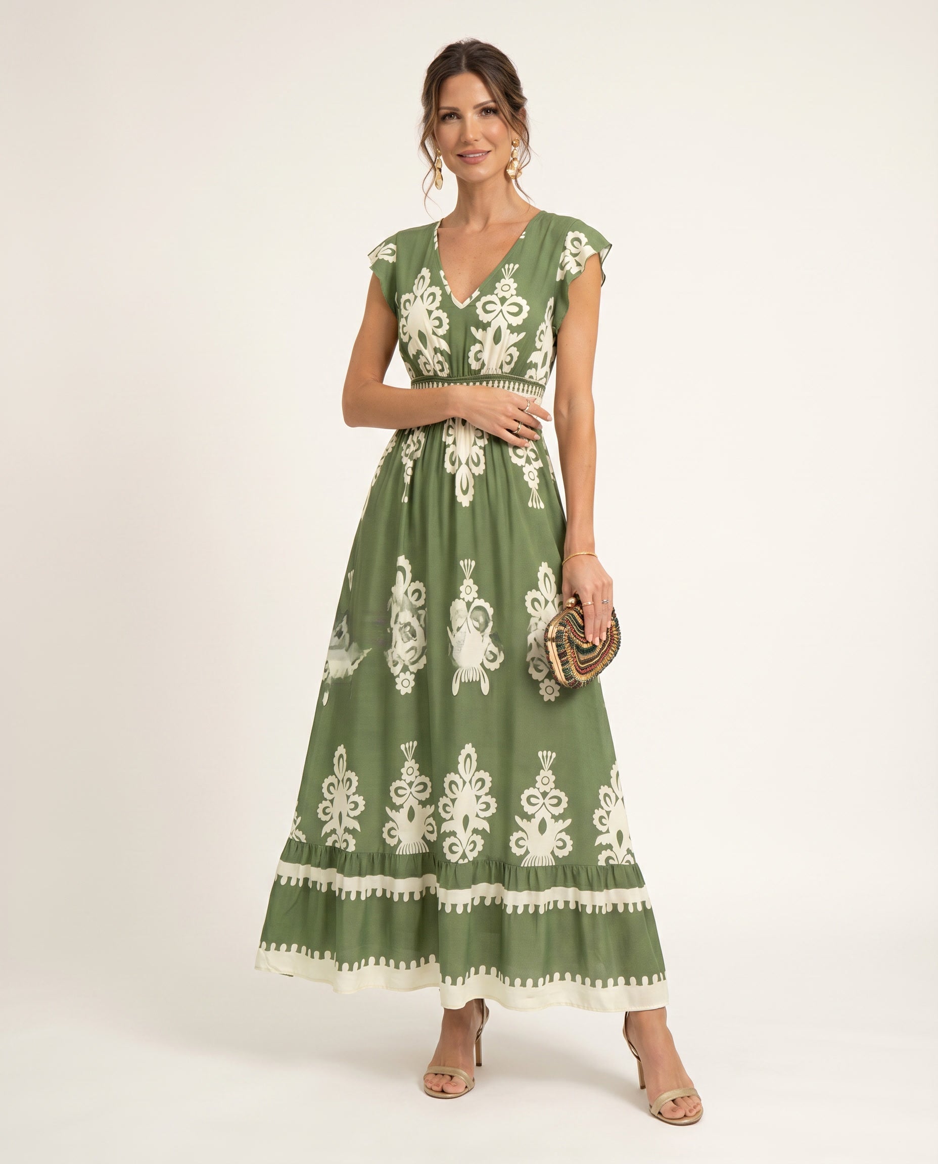 Vestido Campo de Flores