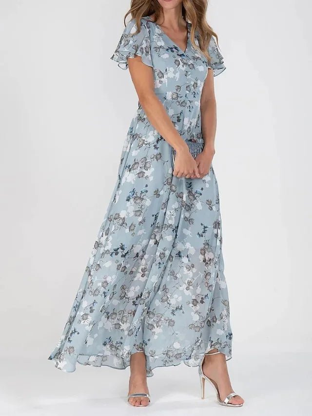 Vestido Envolvente Flotante