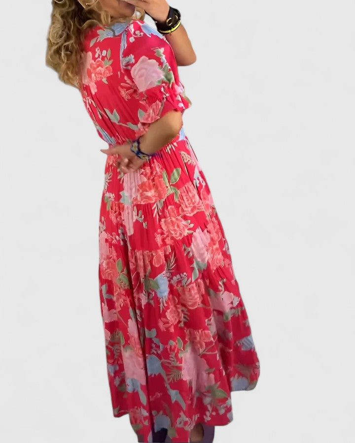 Vestido Estampa de Campo