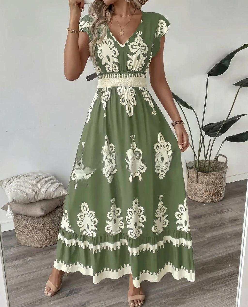 Vestido Campo de Flores