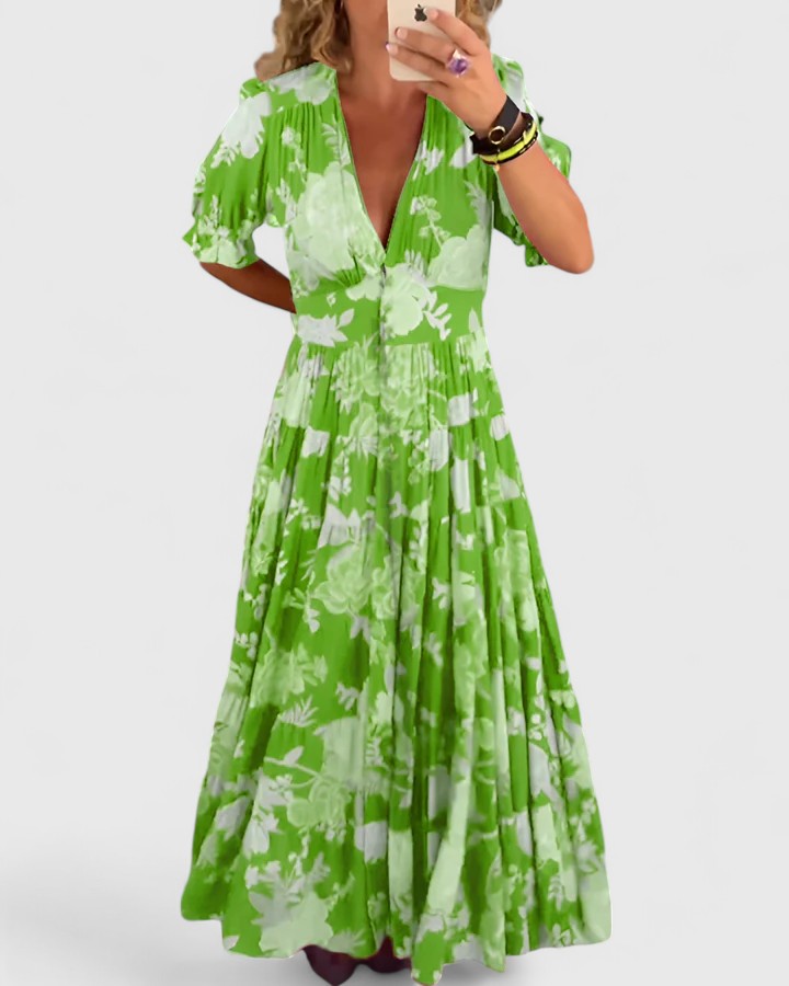 Vestido Estampa de Campo