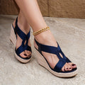 Noa | Tacones Abiertos de Punto Elegante