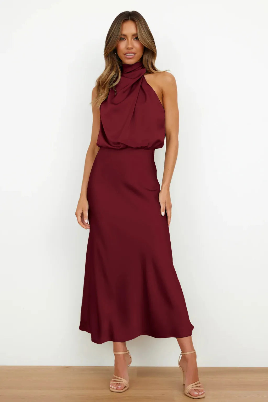 Vestido Brillo de Seda