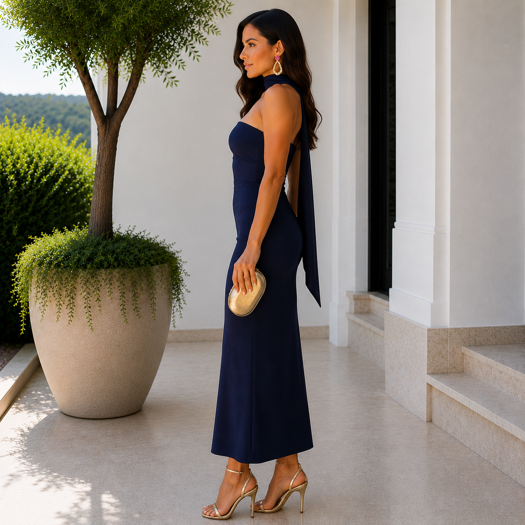 Vestido Amara – Sofisticación Atemporal que Realza tu Figura