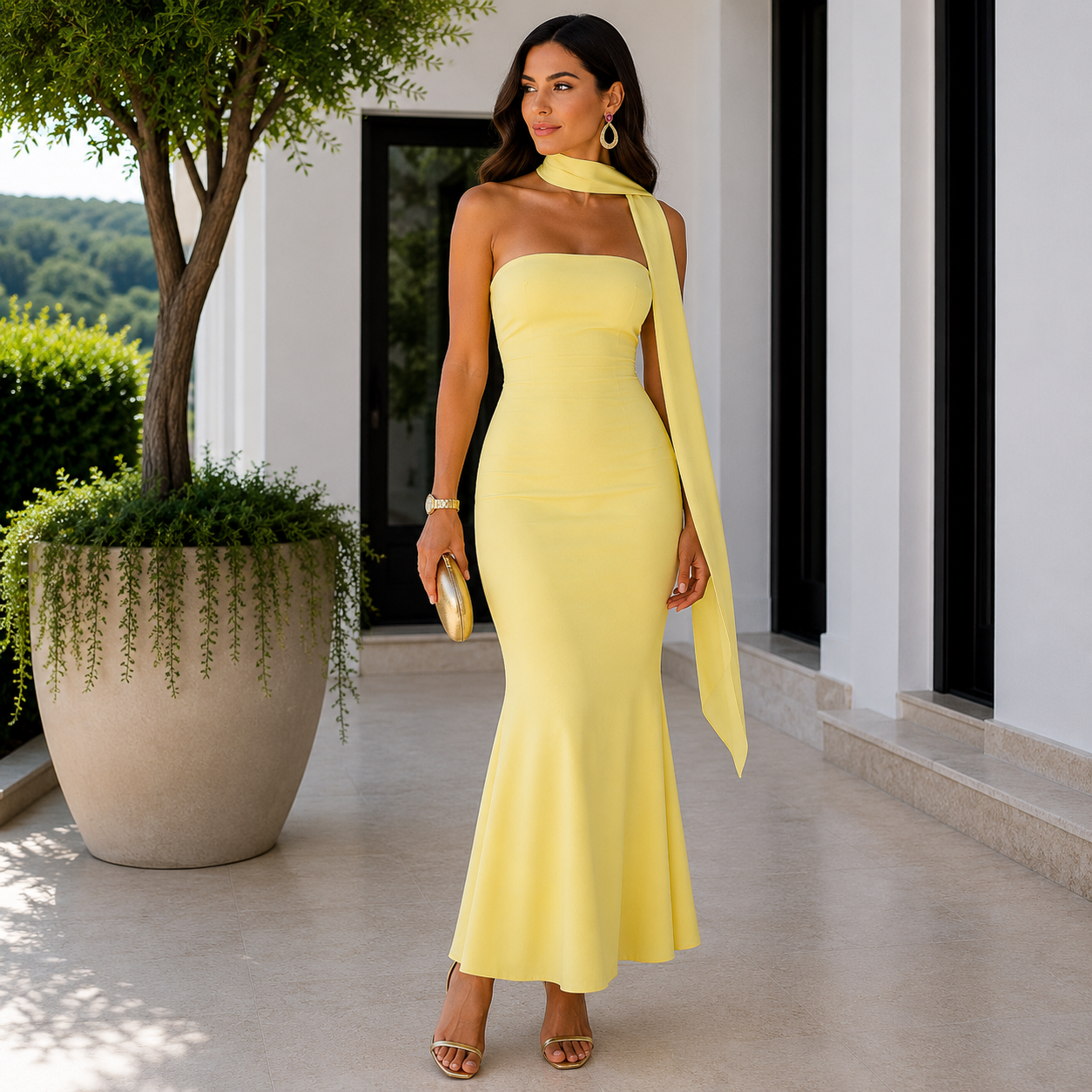 Vestido Amara – Sofisticación Atemporal que Realza tu Figura