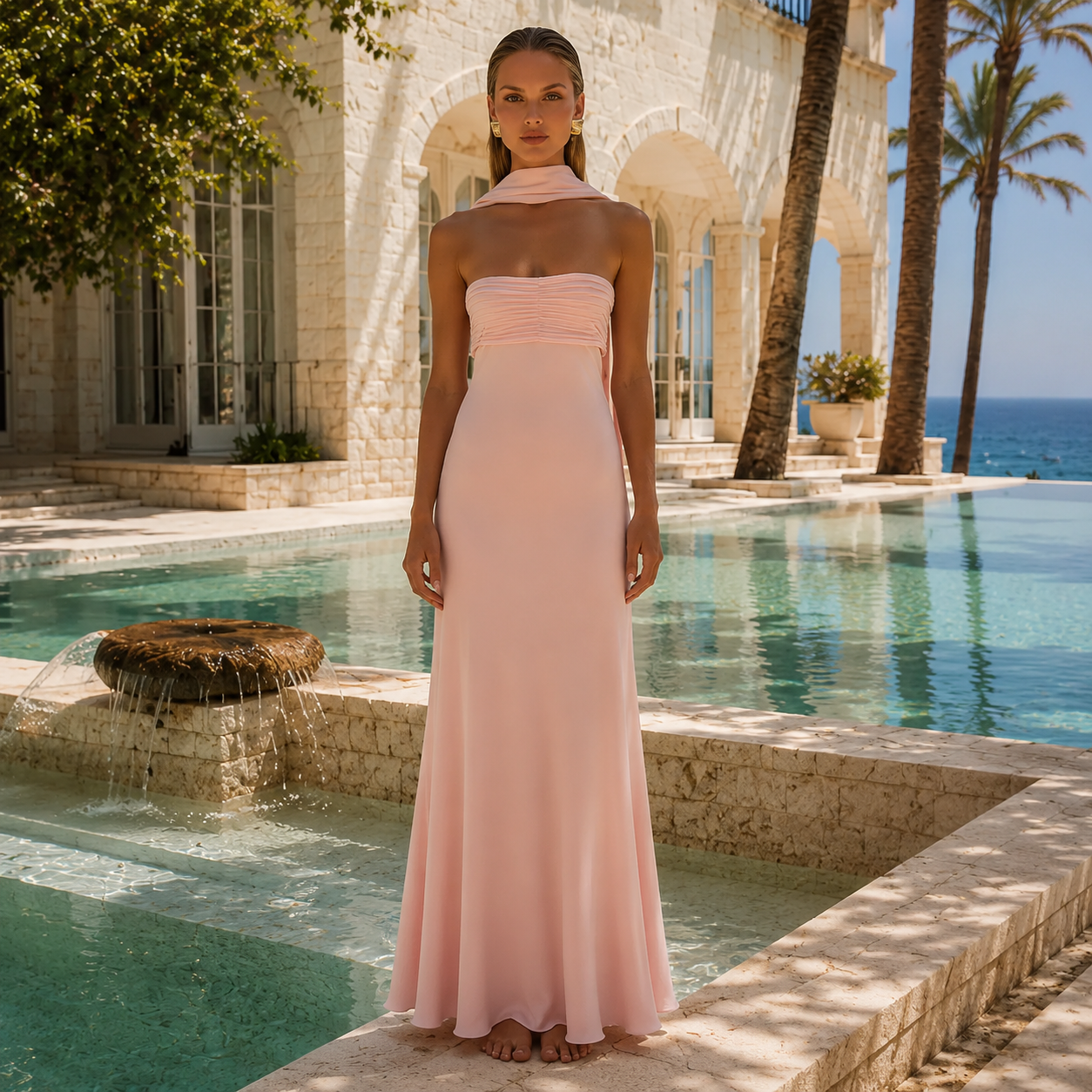 Vestido Liora – Minimalismo Sofisticado y Elegancia Atemporal