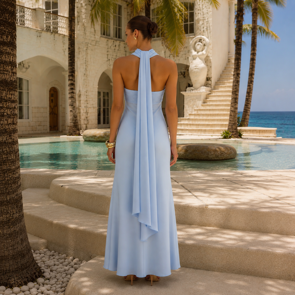 Vestido Liora – Minimalismo Sofisticado y Elegancia Atemporal