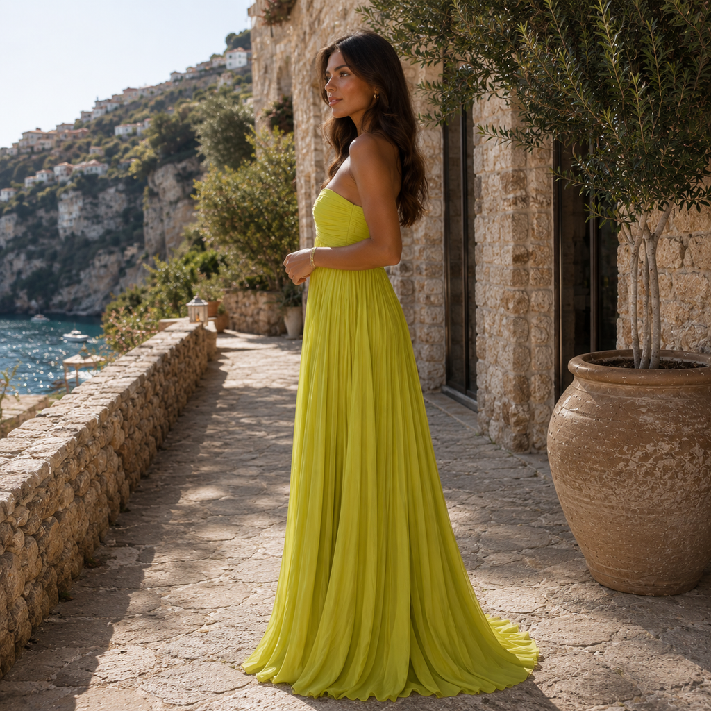 Vestido Selene – Luz, Elegancia y Sofisticación