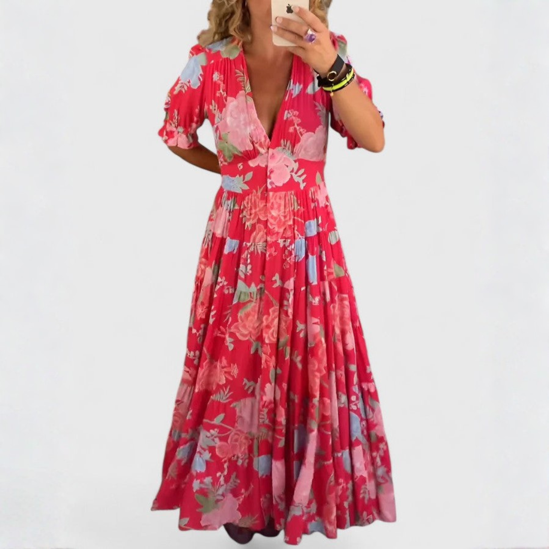 Vestido Estampa de Campo