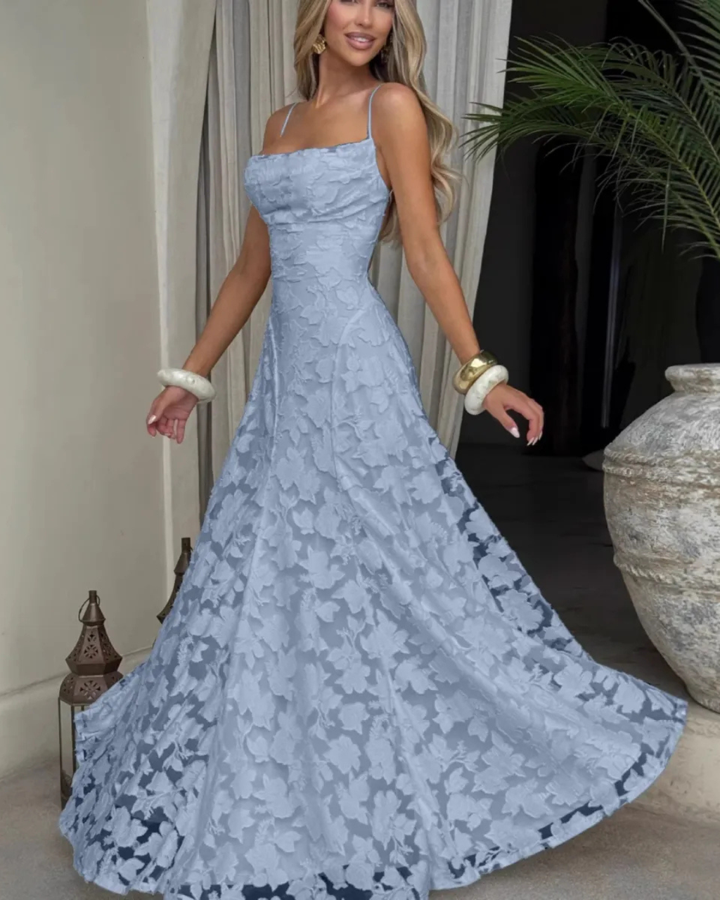 Vestido Seda Elegante