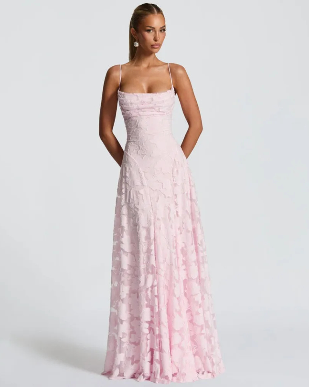Vestido Seda Elegante