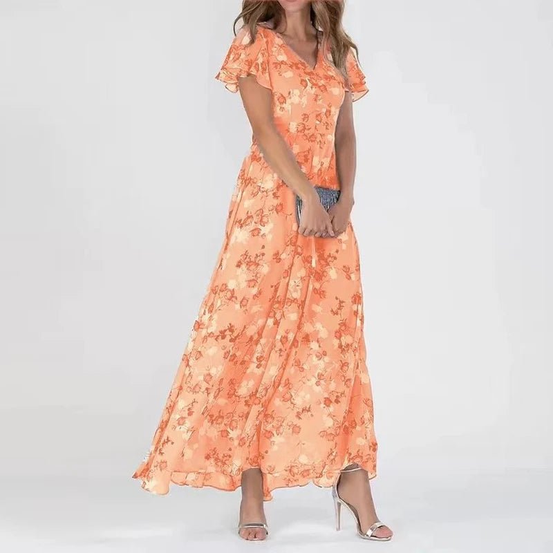 Vestido Envolvente Flotante