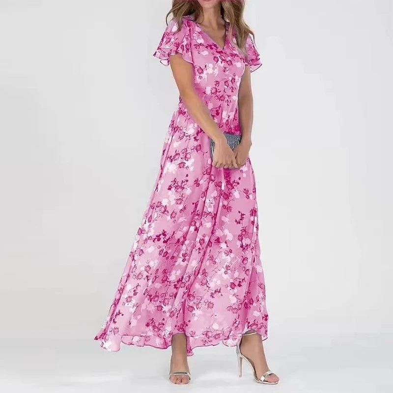 Vestido Envolvente Flotante