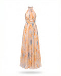 Vestido Melocotón de Seda