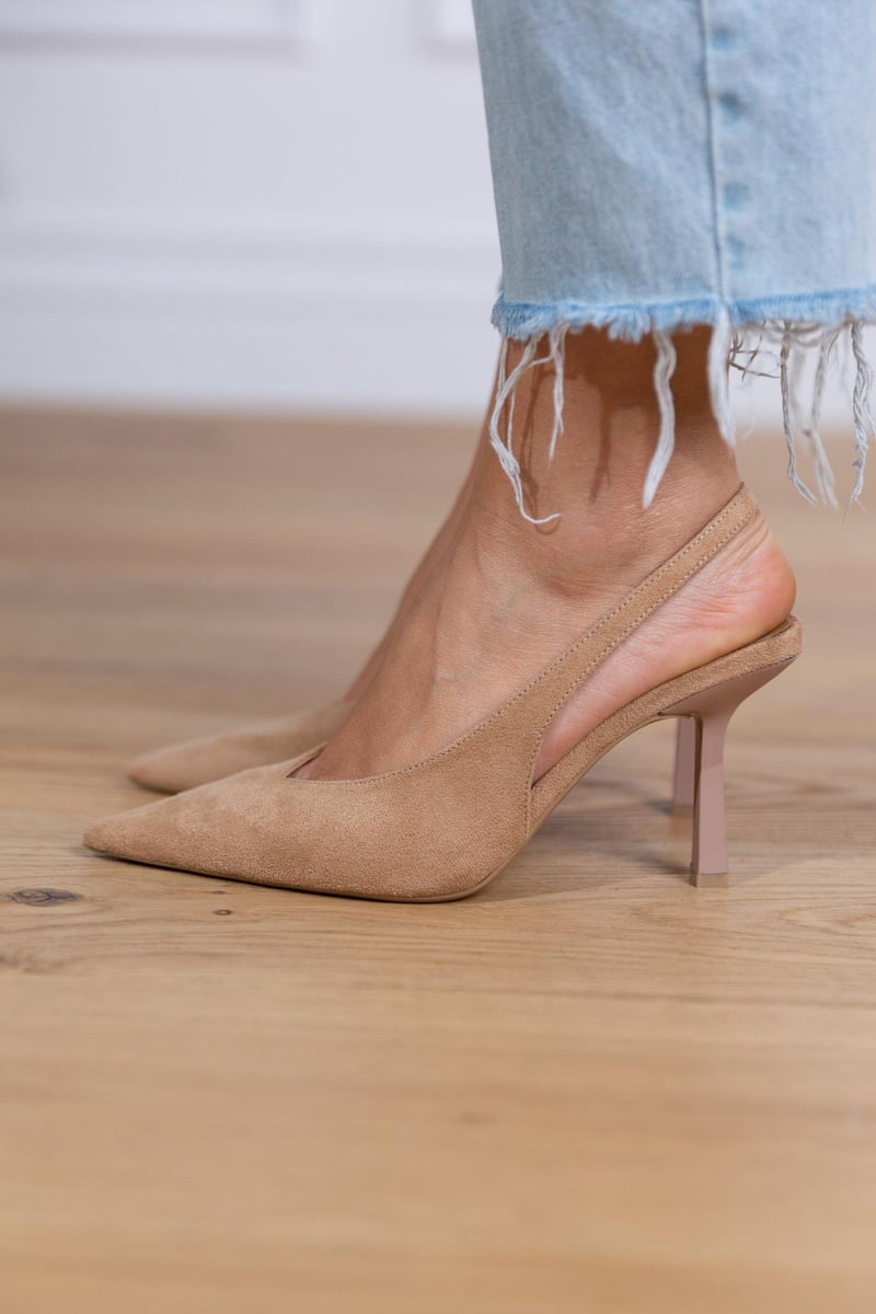 Marléa | Tacones Bajos Nude Elegance